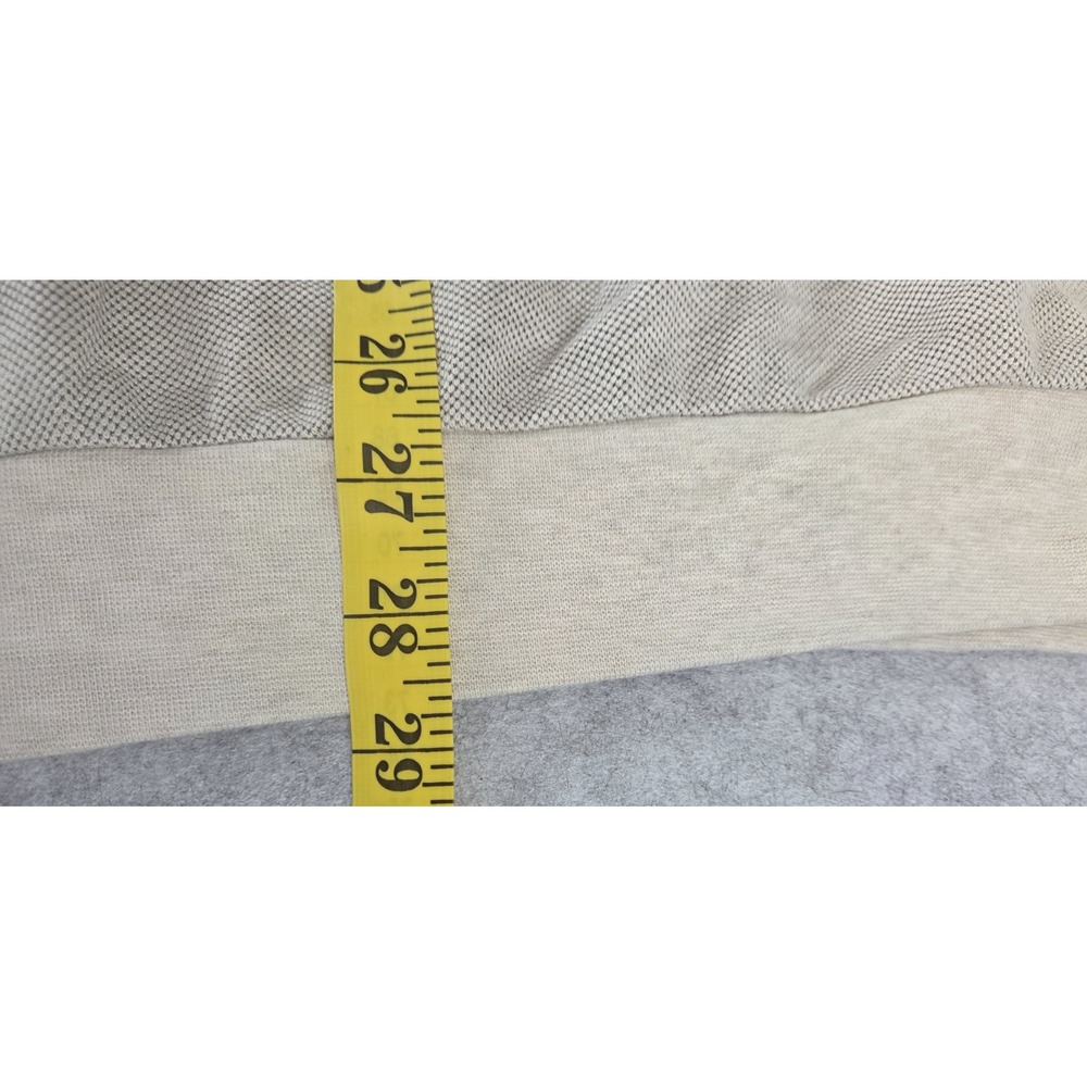 Ping Golf Vintage Sweatshirt L Knit Pullover Spellout Logo Woven Oatmeal Y2K - Picture 7 of 8